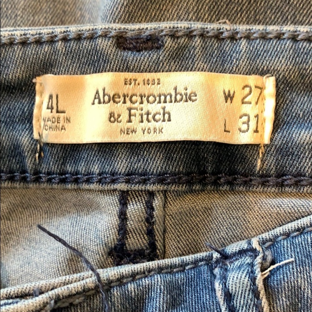 Abercrombie Fitch light wash jegging 4L B3#7 - Picture 3 of 3